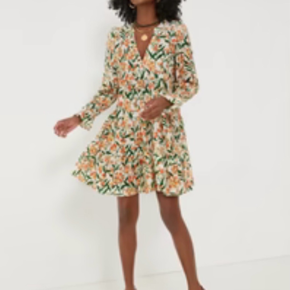 Pomander Place Kenzo Dress, Bermuda Blossom Print from Tuckernuck